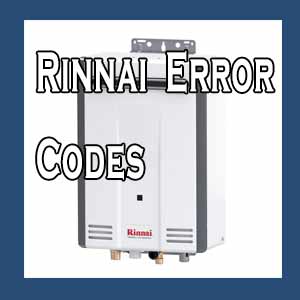 rinnai energysaver 556f error codes